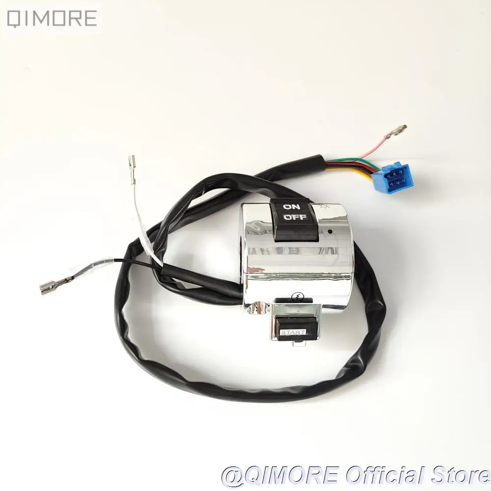 Right Hand Control Switch for Scooter Moped Vento Hot Rod TNG Low Boy 150, Tank Urban Classic 150, Roketa Carpi MC-16K
Right Hand Control Switch for Scooter Moped Vento Hot Rod TNG Low Boy 150, Tank Urban Classic 150, Roketa Carpi MC-16K