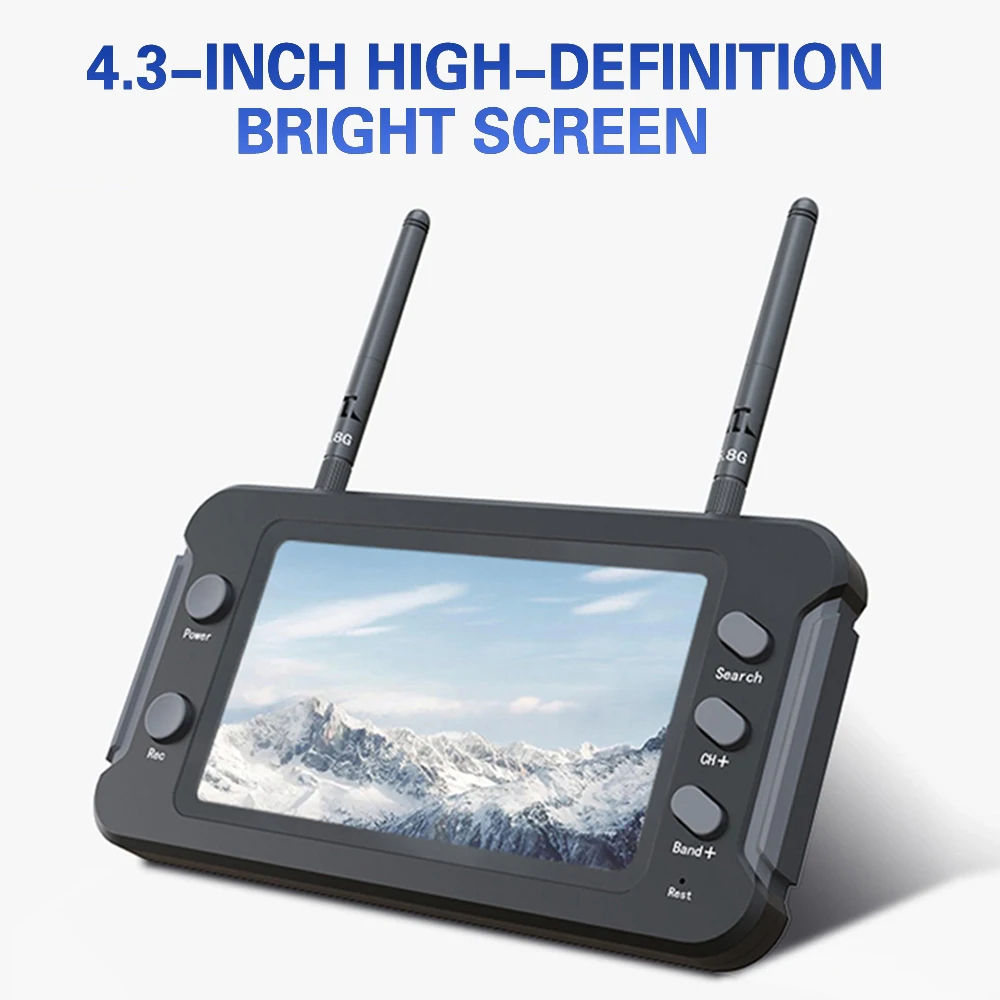 SoloGood 5,8G FPV монитор с DVR 40CH 4,3 дюймов ЖК-дисплей 16:9 NTSC/PAL автоматический поиск видеозаписи RC FPV Мультикоптер
SoloGood 5,8G FPV монитор с DVR 40CH 4,3 дюймов ЖК-дисплей 16:9 NTSC/PAL автоматический поиск видеозаписи RC FPV Мультикоптер