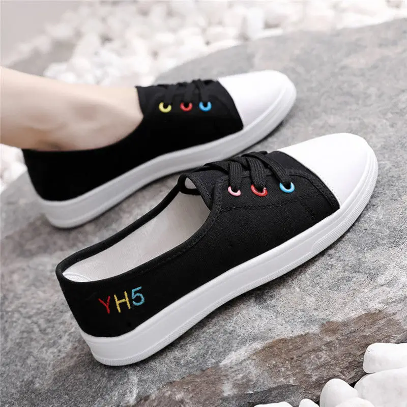 Women Canvas Shoes New All-match Lace Up Women Flats Spring 2022 Student Women Casual Shoes
Women Canvas Shoes New All-match Lace Up Women Flats Spring 2022 Student Women Casual Shoes
