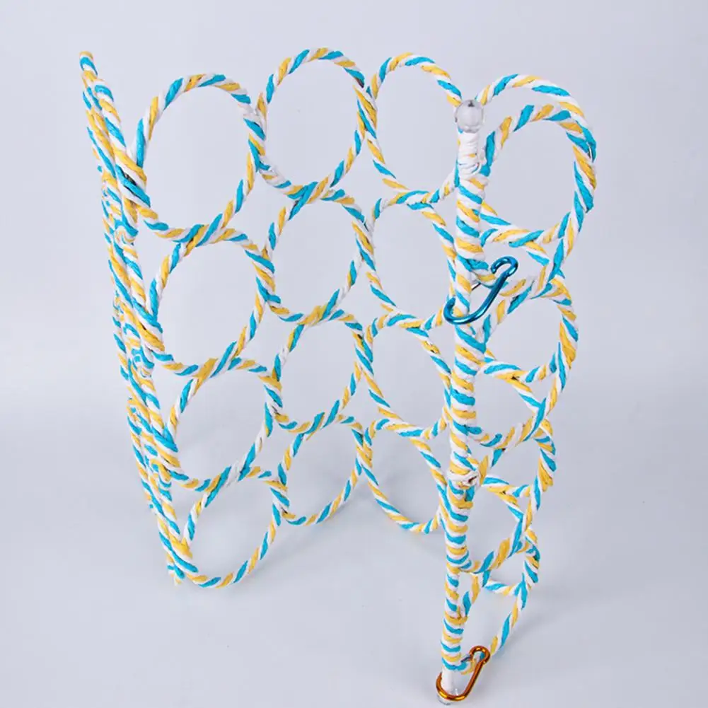 Practical Wall Decor Cockatiel Conure Cockatoo Climbing Net Smell-less Bite Resistant Cockatoos Hammock Toy for Parrot
Practical Wall Decor Cockatiel Conure Cockatoo Climbing Net Smell-less Bite Resistant Cockatoos Hammock Toy for Parrot