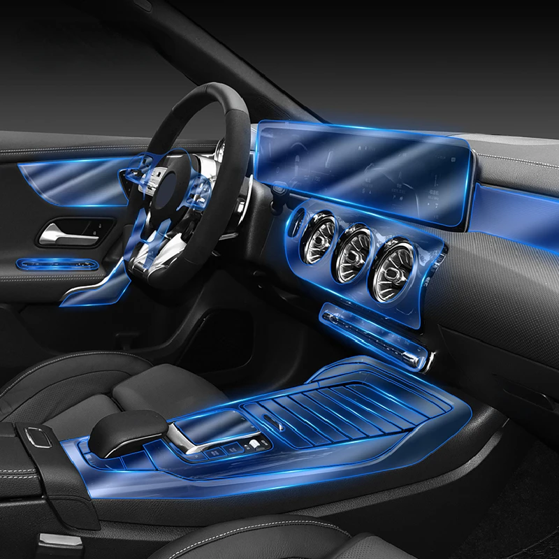 For Mercedes Benz AMG A-Class 35 45 2019-2021Car Interior Center console Transparent TPU Protective film Anti-scratch Accessorie
For Mercedes Benz AMG A-Class 35 45 2019-2021Car Interior Center console Transparent TPU Protective film Anti-scratch Accessorie