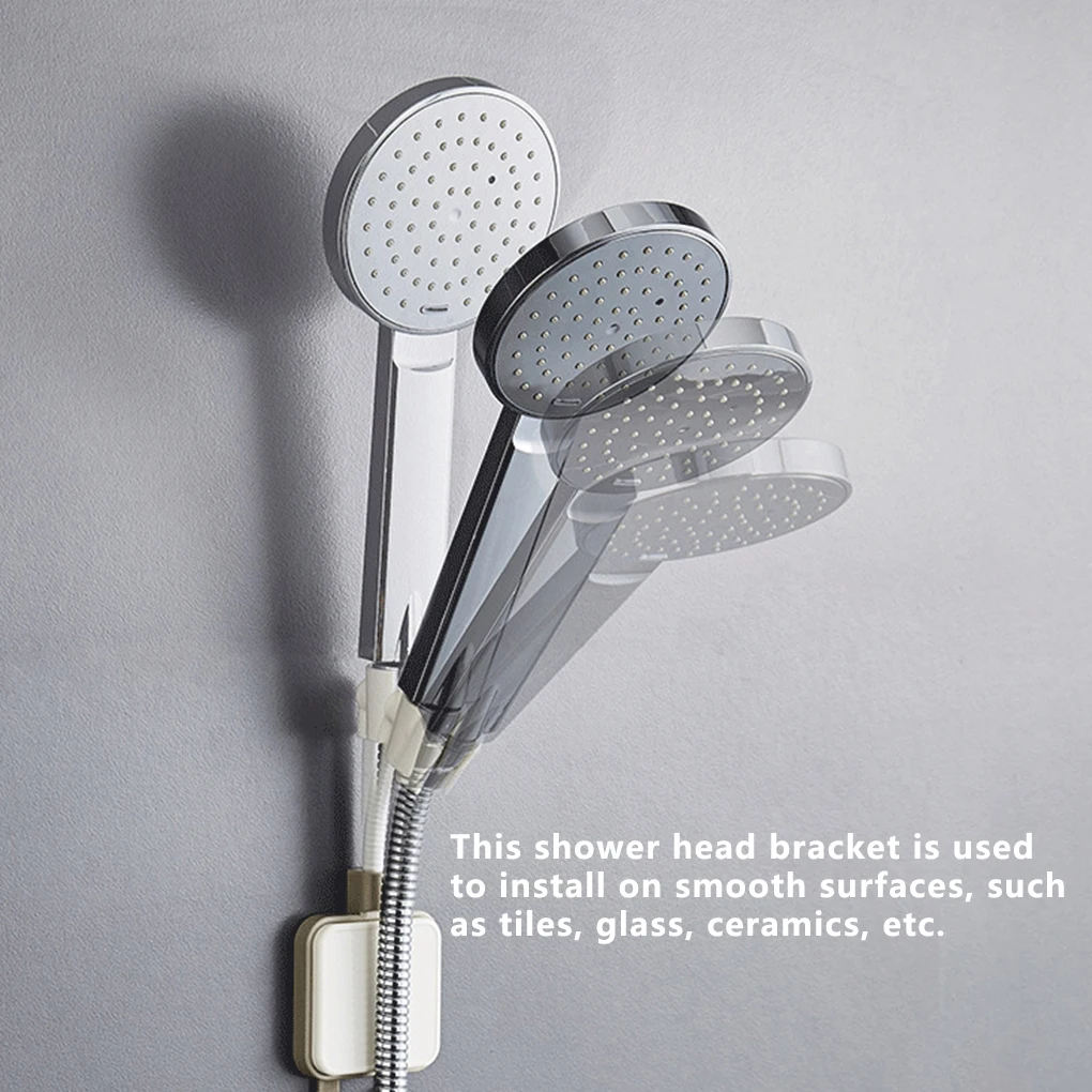 Shower Head Holder Adjustable 20mm Punch-Free Shower Head Bracket Wall Mounted Self-Adhesive Bathroom Mount With Hook
Shower Head Holder Adjustable 20mm Punch-Free Shower Head Bracket Wall Mounted Self-Adhesive Bathroom Mount With Hook