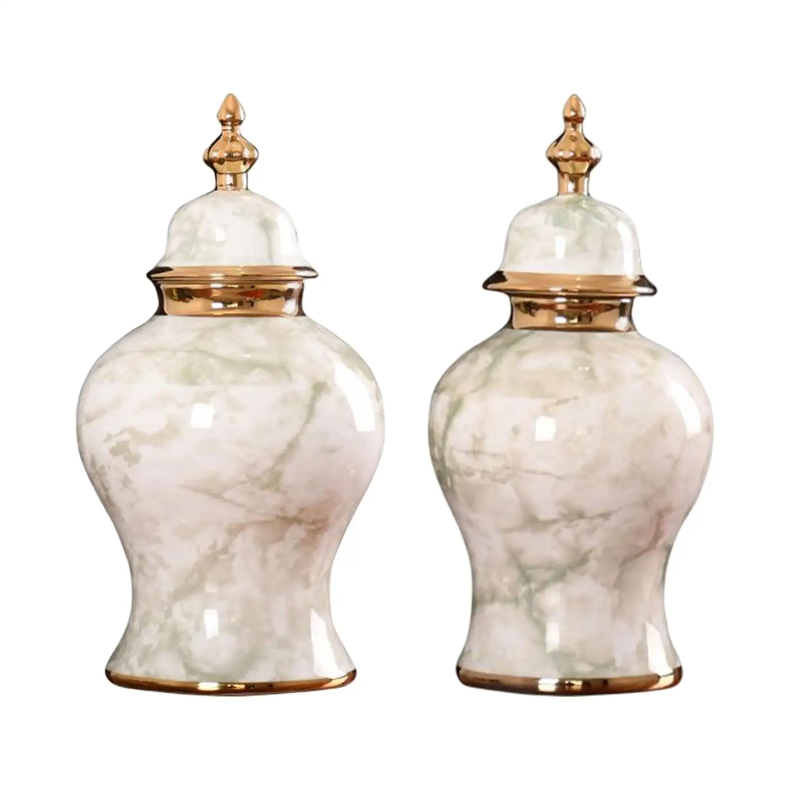 Classical Ginger Jar Storage Tank Flower Arrangement Storage Jar Ornament Decorative Flower Vase for Livingroom Office Bedroom
Classical Ginger Jar Storage Tank Flower Arrangement Storage Jar Ornament Decorative Flower Vase for Livingroom Office Bedroom