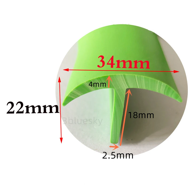 Rubber T Strip Glass Metal Wood Panel Edge Encloser Shield Car Cable Cover Solar Photovoltaic Panels Sealing Strip 34x22mm Green
Rubber T Strip Glass Metal Wood Panel Edge Encloser Shield Car Cable Cover Solar Photovoltaic Panels Sealing Strip 34x22mm Green