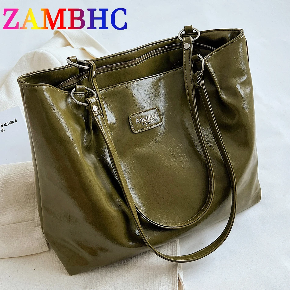 Top Quality Retro PU Leather Shoulder Side Large Capacity Bags for Women 2023 Luxury Brand Handbags High Quality Bag Lady Spring
Top Quality Retro PU Leather Shoulder Side Large Capacity Bags for Women 2023 Luxury Brand Handbags High Quality Bag Lady Spring