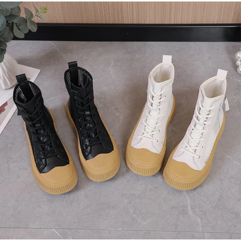 2022 New Fashion Women'S Summer Ankle Boots Female Thick Sole Hollow Mesh Round Toe Retro Boots Ladies Breathable Cool Boots
2022 New Fashion Women'S Summer Ankle Boots Female Thick Sole Hollow Mesh Round Toe Retro Boots Ladies Breathable Cool Boots