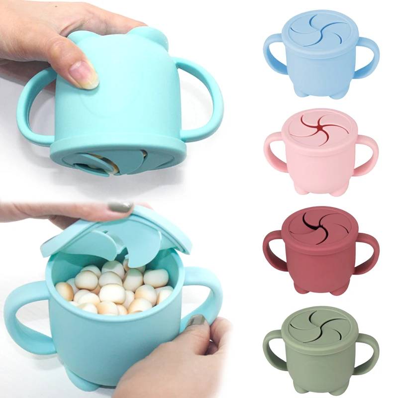 BPA Free Kids Silicone Food Storage Box Solid Color Baby Snack Cup Portable Children Snacks Container with Lid Kids Cup
BPA Free Kids Silicone Food Storage Box Solid Color Baby Snack Cup Portable Children Snacks Container with Lid Kids Cup