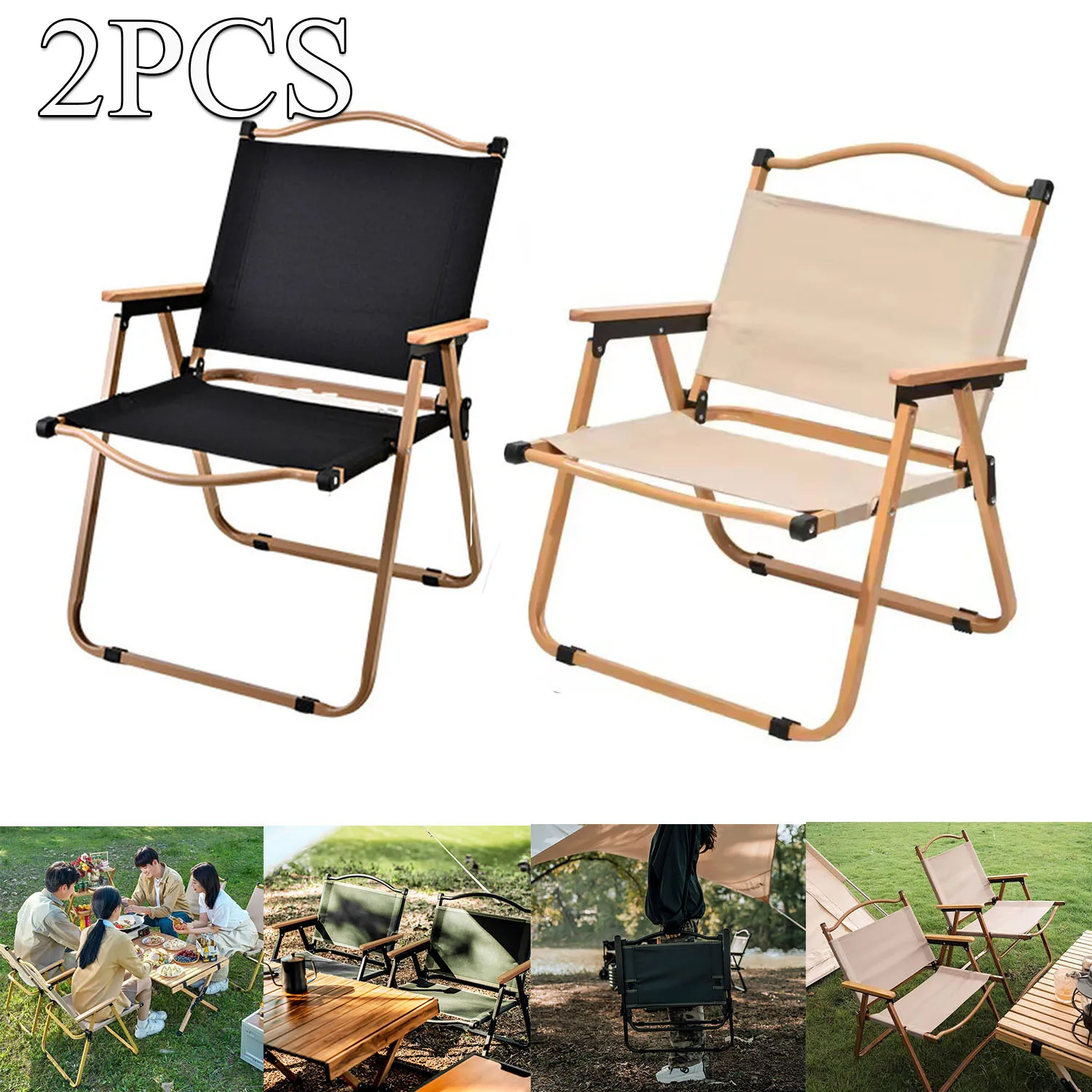 1/2PCS Lightweight Folding Chair Outdoor Wood Grain Folding Camping Barbecue Picnic Equipment Kermit Camping Chair
1/2PCS Lightweight Folding Chair Outdoor Wood Grain Folding Camping Barbecue Picnic Equipment Kermit Camping Chair
