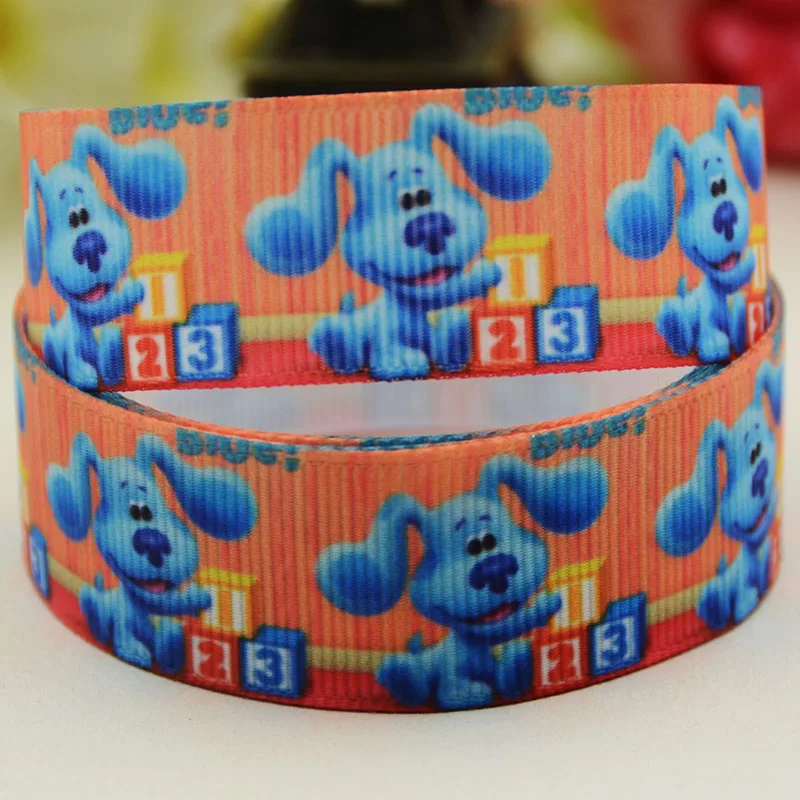 22mm 25mm 38mm 75mm blues clues Cartoon Character printed Grosgrain Ribbon party decoration 10 Yards X-05202
22mm 25mm 38mm 75mm blues clues Cartoon Character printed Grosgrain Ribbon party decoration 10 Yards X-05202