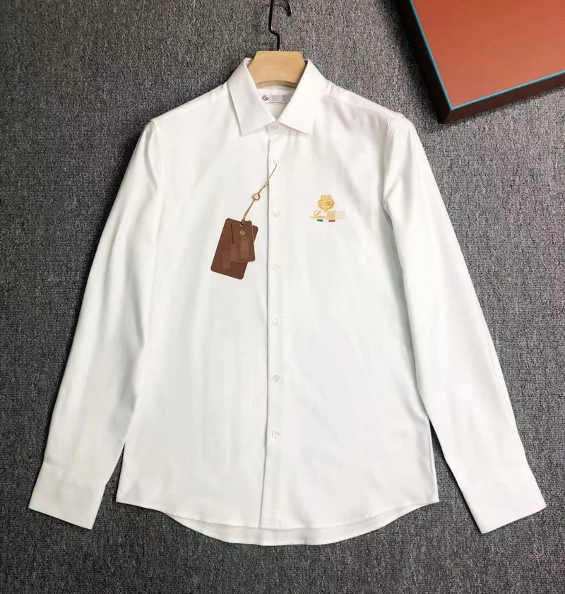 BILLIONAIRE OECHSLI Shirt cotton men 2024 new Business Casual fashion Breathable high-quality Long sleeve shirt size S-XXL
BILLIONAIRE OECHSLI Shirt cotton men 2024 new Business Casual fashion Breathable high-quality Long sleeve shirt size S-XXL