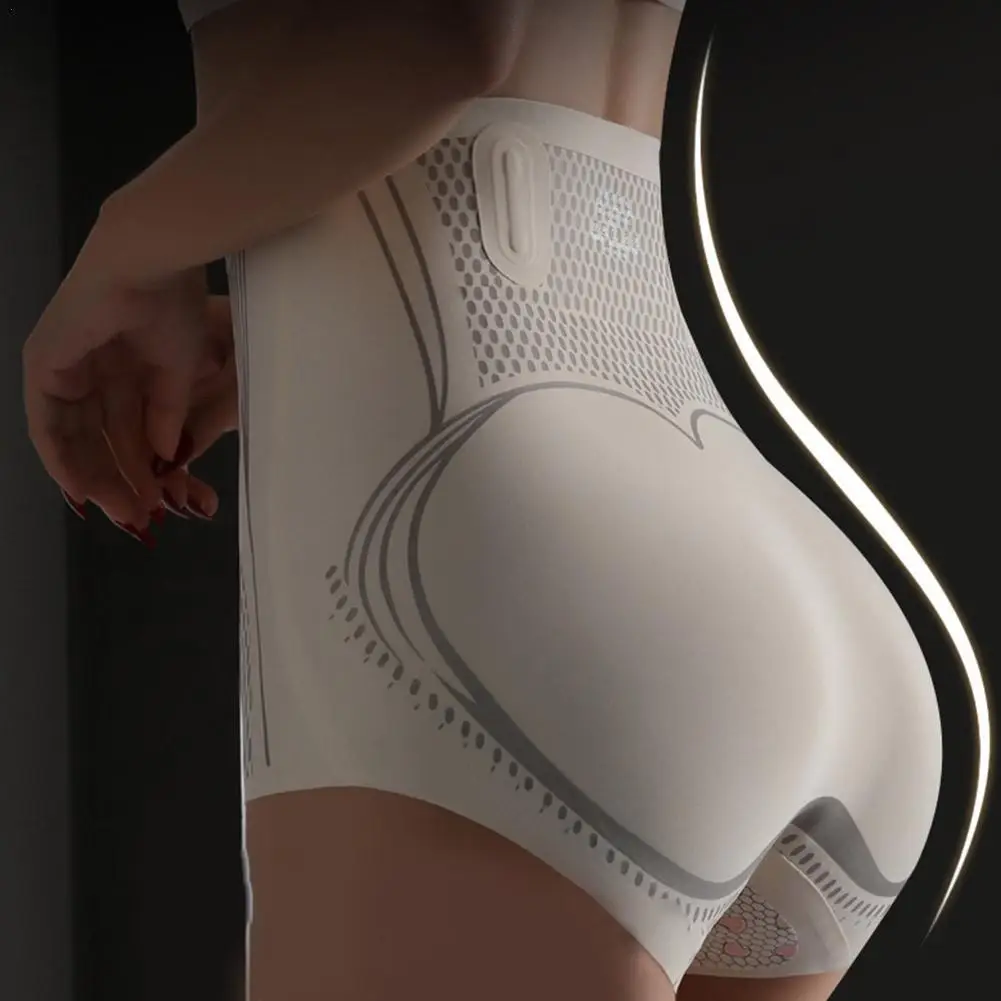 Ice Silk Ion Fiber Repair Shaping Women Tummy Control Sculpt Underwear Short High Waisted Body Shaper Briefs Firm Pant Shapewear
Ice Silk Ion Fiber Repair Shaping Women Tummy Control Sculpt Underwear Short High Waisted Body Shaper Briefs Firm Pant Shapewear