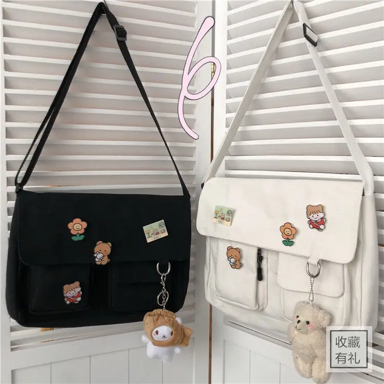 Pouch Girls Fresh And Sweet Printed Canvas Crossover School Bag Purse Women's Crossbody Shoulder Handbags Bags Messenger Bolsas
Pouch Girls Fresh And Sweet Printed Canvas Crossover School Bag Purse Women's Crossbody Shoulder Handbags Bags Messenger Bolsas