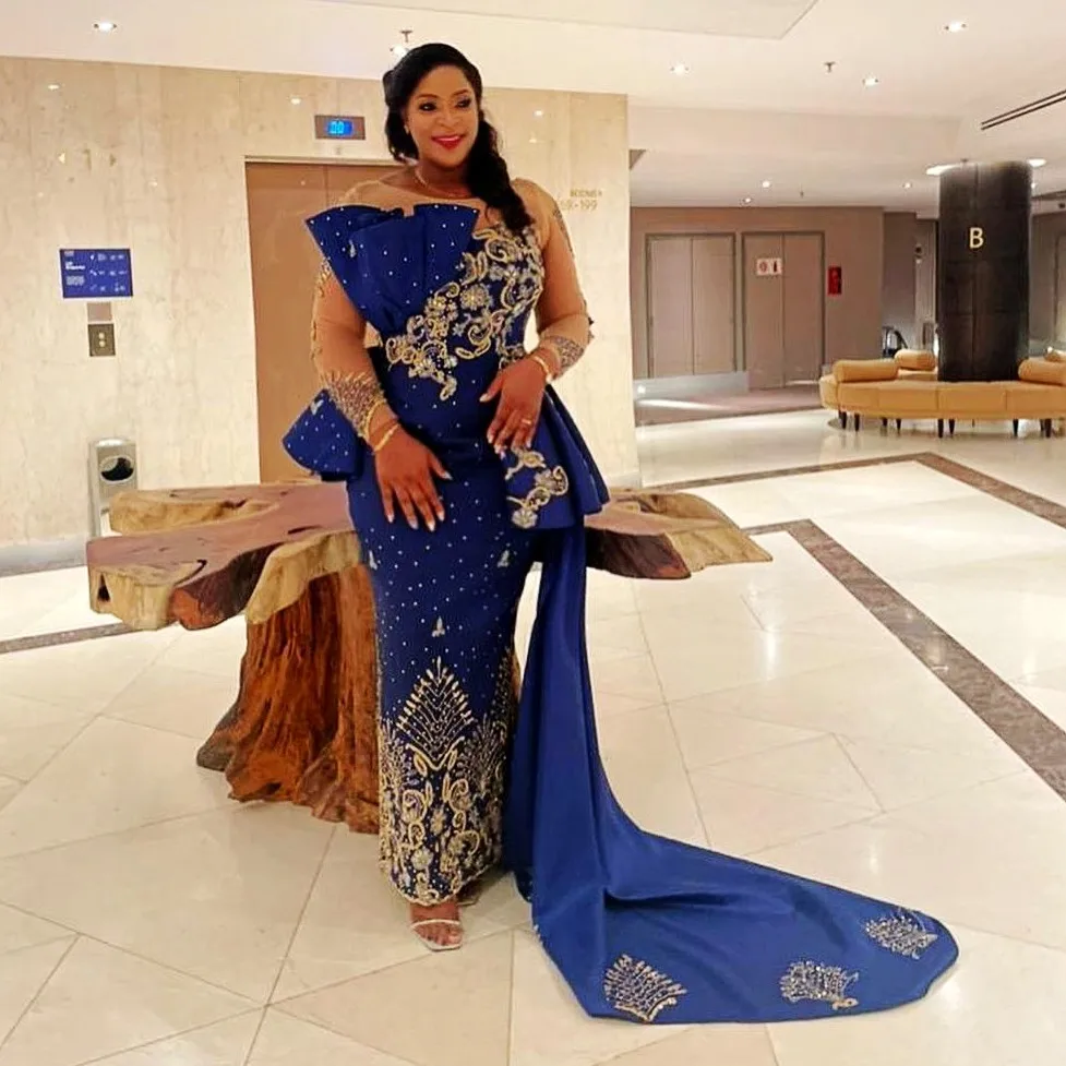 robe de soirée de mariage Chic Crystal Evening Dresses Blue Beading Illusion Sleeves Party Gowns Peplum Ruffle suknie wieczorowe
robe de soirée de mariage Chic Crystal Evening Dresses Blue Beading Illusion Sleeves Party Gowns Peplum Ruffle suknie wieczorowe