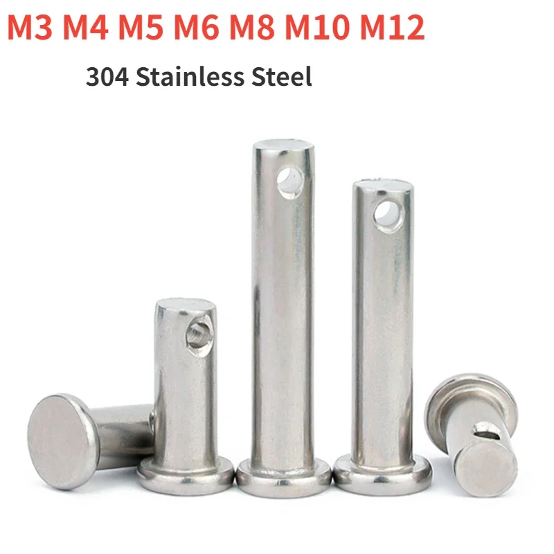 M3 M4 M5 M6 M8 M10 M12 304 Stainless Steel Pin GB882 Flat Head With Hole Cylindrical Pin Locating Pin
M3 M4 M5 M6 M8 M10 M12 304 Stainless Steel Pin GB882 Flat Head With Hole Cylindrical Pin Locating Pin