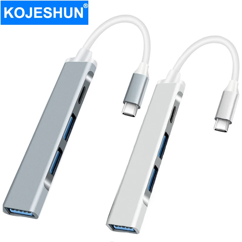 Aluminum Type C Hub 4 Port Usb 3.0 2.0 Ultra Slim Portable Splitter Adapter For Macbook Pro Air Computer Laptop Pc Accessories
Aluminum Type C Hub 4 Port Usb 3.0 2.0 Ultra Slim Portable Splitter Adapter For Macbook Pro Air Computer Laptop Pc Accessories