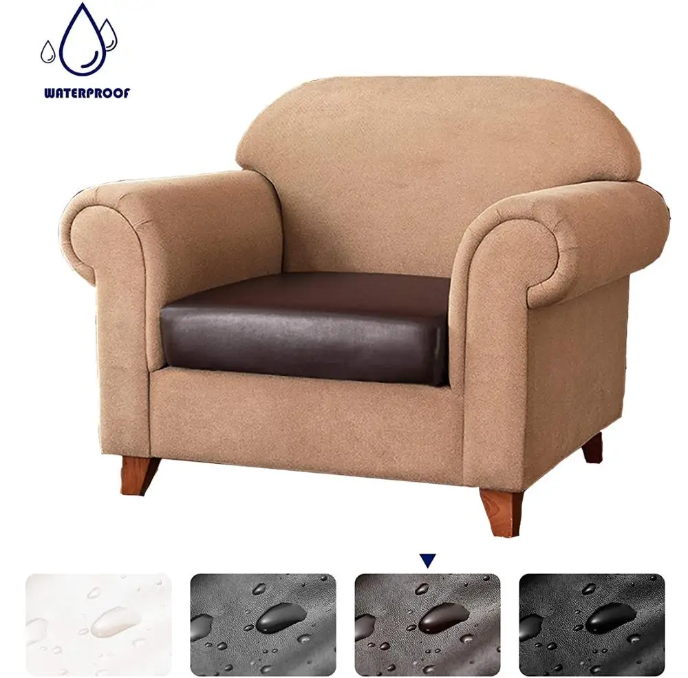 1/2/3/4 Seater PU Leather Sofa Seat Cushion Cover Waterproof Removable Washable Slipcover Pet Furniture Protector Couch Covers
1/2/3/4 Seater PU Leather Sofa Seat Cushion Cover Waterproof Removable Washable Slipcover Pet Furniture Protector Couch Covers