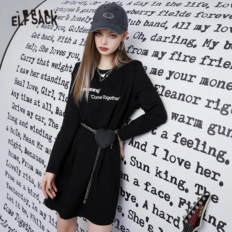 ELFSACK Black Letter Print Casual Vintage Dresses Women,2022 Spring Full Sleeve High Waist Chic Bag Korean Ladies Daily Dress
ELFSACK Black Letter Print Casual Vintage Dresses Women,2022 Spring Full Sleeve High Waist Chic Bag Korean Ladies Daily Dress