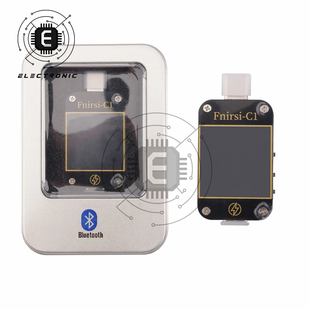 FNIRSI-C1 USB Tester Voltage Ammeter Fast Charge Charging Power Test Meter Type C with Bluetooth/without Bluetooth
FNIRSI-C1 USB Tester Voltage Ammeter Fast Charge Charging Power Test Meter Type C with Bluetooth/without Bluetooth