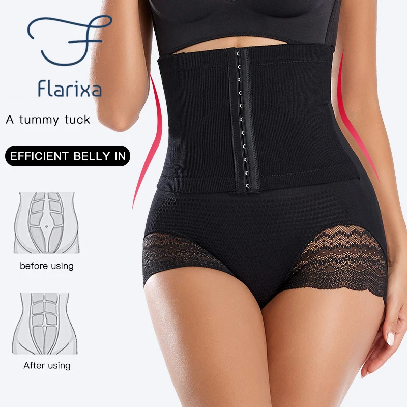 Flarixa High Waist Lace Women Belly Panties Seamless Plus Size Corset Tight Hip Lift Body Shaping Pants Postpartum Waist Corset
Flarixa High Waist Lace Women Belly Panties Seamless Plus Size Corset Tight Hip Lift Body Shaping Pants Postpartum Waist Corset