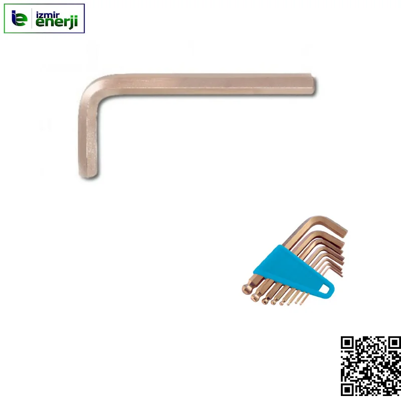 Non-Sparking Hand Tools - Exproof 1.5mm / 36mm Allen Key - Sparkproof offset hexagon key wrenches - Bronze Hand Tool
Non-Sparking Hand Tools - Exproof 1.5mm / 36mm Allen Key - Sparkproof offset hexagon key wrenches - Bronze Hand Tool