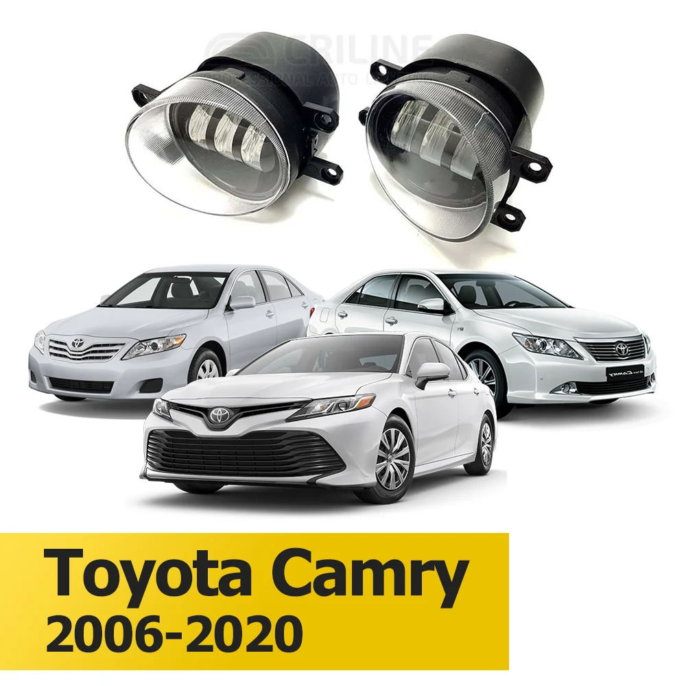 Светодиодные LED противотуманные фары ПТФ Toyota Camry Тойота Камри | Автомобили и