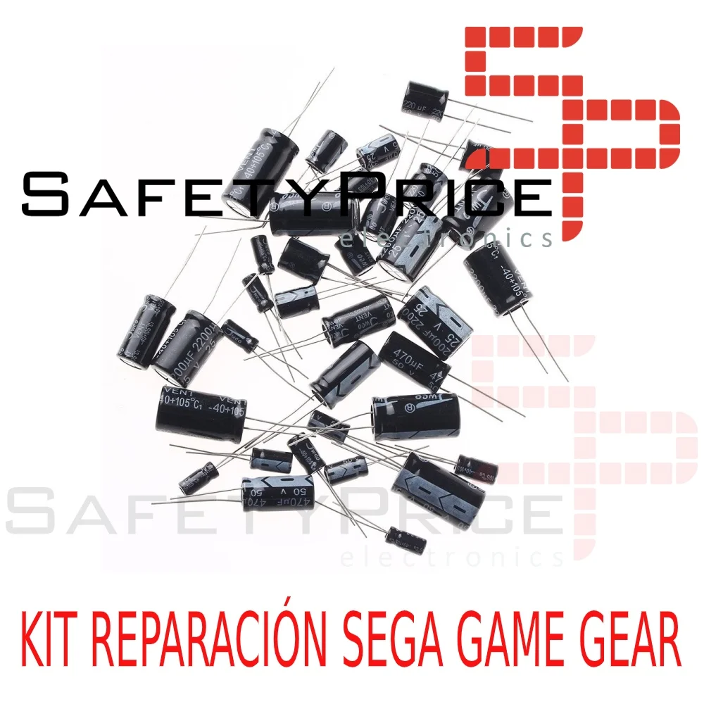 Sega Game Gear repair Kit capacitors Full kit | Электронные компоненты и принадлежности
