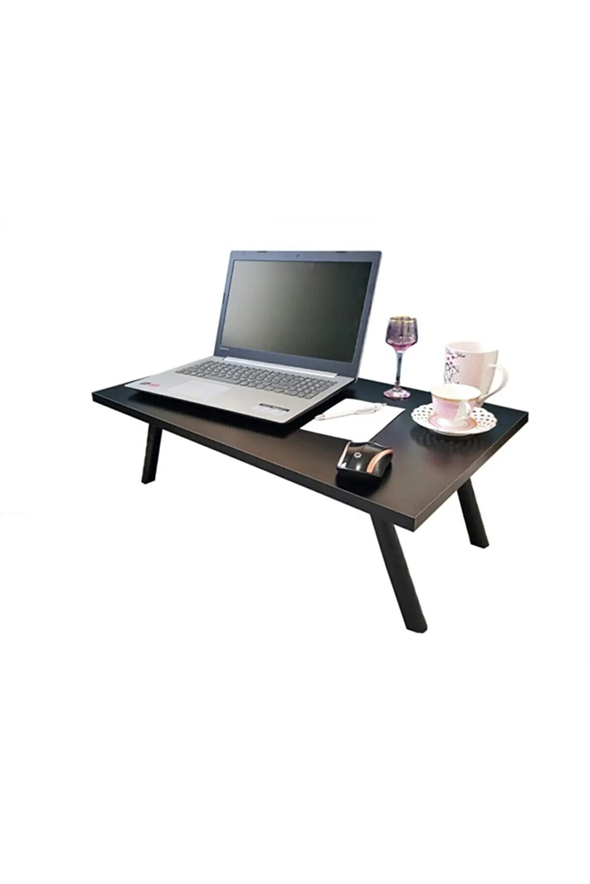 Black Color Folding Bed Breakfast Table Laptop Desk 60x30 Cm High Quality Study Dining Work Desk Convenient
Black Color Folding Bed Breakfast Table Laptop Desk 60x30 Cm High Quality Study Dining Work Desk Convenient