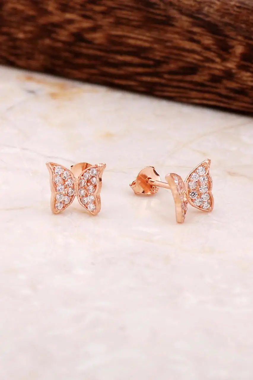 Butterfly Design Rose Silver Earring 4790 High Quality Hand Made Original Filigree Silver Jewellery Gift for Women
Butterfly Design Rose Silver Earring 4790 High Quality Hand Made Original Filigree Silver Jewellery Gift for Women