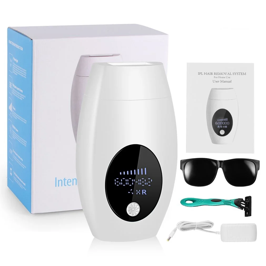 600000 Flashes IPL Laser Epilator Professional LCD Permanent Painless Hair Remover Machine Women Shaver Depilator Photoepilator
600000 Flashes IPL Laser Epilator Professional LCD Permanent Painless Hair Remover Machine Women Shaver Depilator Photoepilator