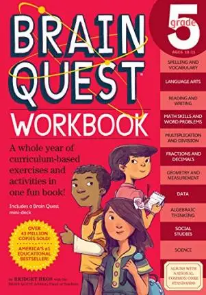

Рабочая тетрадь Brain Quest: 5 класс