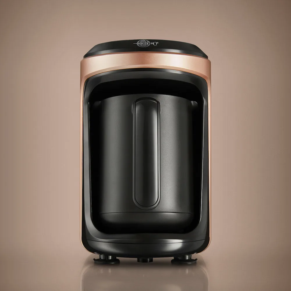 Karaca Hatır Turkish Coffe Machine if you wish a delicious classic roasted coffee taste milk Turkish coffee with plenty of foam
Karaca Hatır Turkish Coffe Machine if you wish a delicious classic roasted coffee taste milk Turkish coffee with plenty of foam
