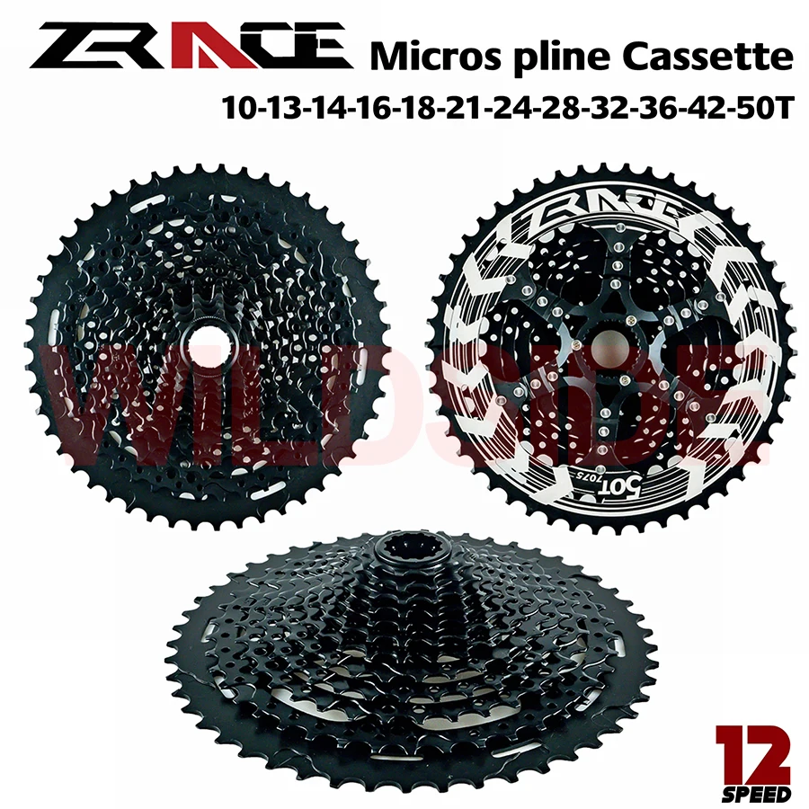 ZRACE bike Cassette MTB bike 10-50T 12 Speed Compatible for Microspline Freehub,M9100 M8100 M7100 bike part
ZRACE bike Cassette MTB bike 10-50T 12 Speed Compatible for Microspline Freehub,M9100 M8100 M7100 bike part