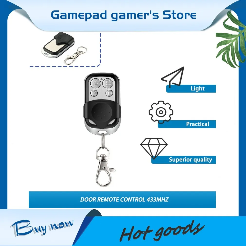 Garage Door Remote Control 433Mhz 4 Channel Gate control For Garage Command Opener Alarm Remote Control
Garage Door Remote Control 433Mhz 4 Channel Gate control For Garage Command Opener Alarm Remote Control