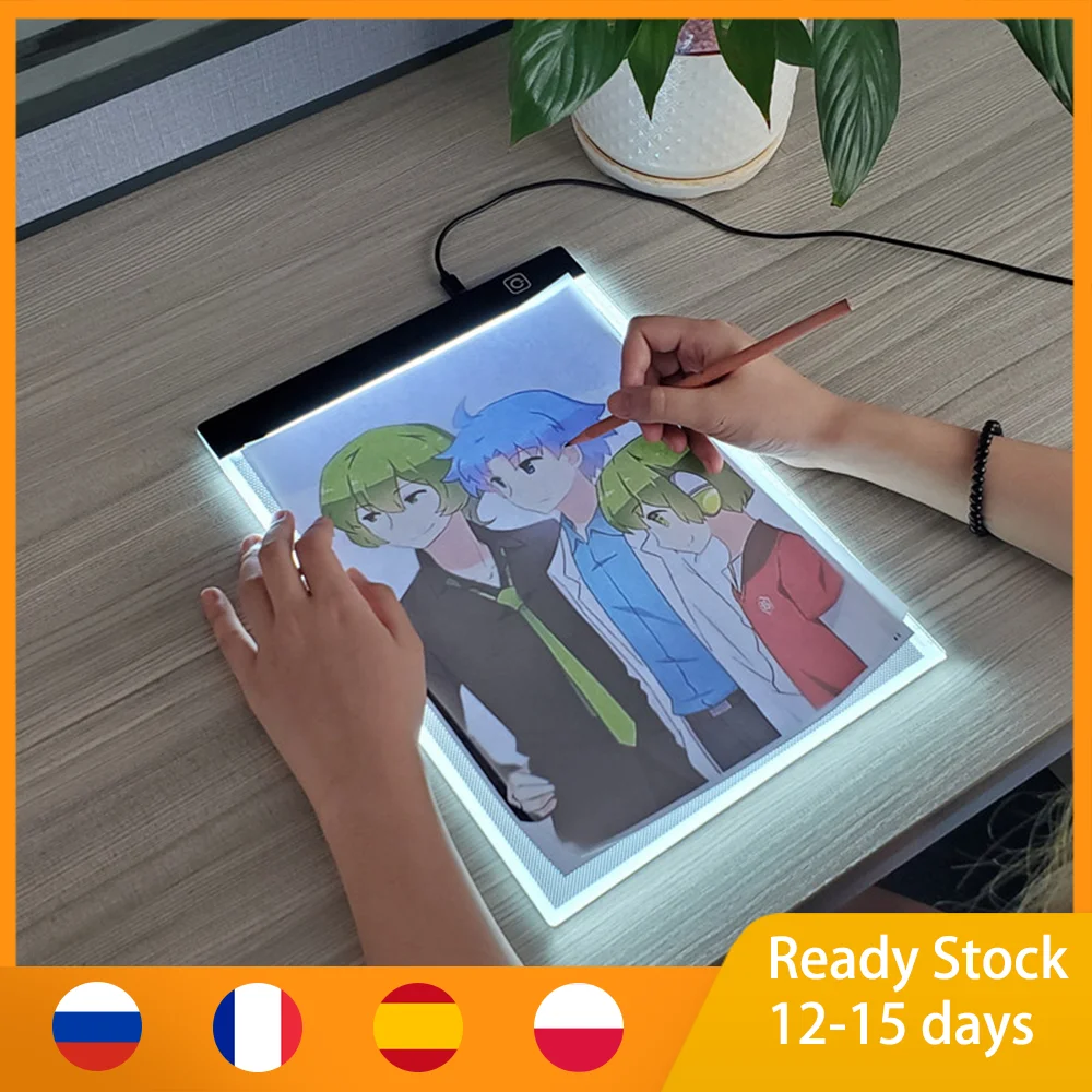 A4 Style Dimmable Led Drawing Copy Pad Board Children's Toy Painting Educational Kids Grow Playmates Creative Gifts For Children 
A4 Style Dimmable Led Drawing Copy Pad Board Children's Toy Painting Educational Kids Grow Playmates Creative Gifts For Children