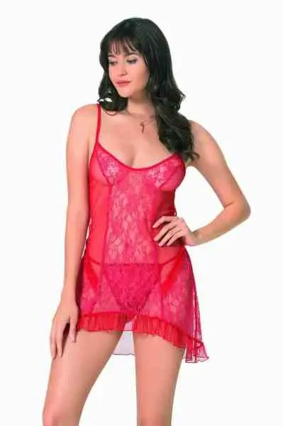 Women's Sexy Nightgown Gown V-Neck Low-Cut Plus Size Lace Nightgown Sleepwear Dress G-String Sexy Lingerie
Women's Sexy Nightgown Gown V-Neck Low-Cut Plus Size Lace Nightgown Sleepwear Dress G-String Sexy Lingerie