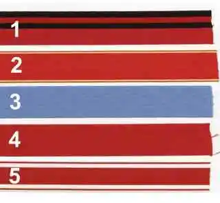 #4 Муаровые ленты для медалей царской России на выбор купить арт. 16-3444 - по выгодной