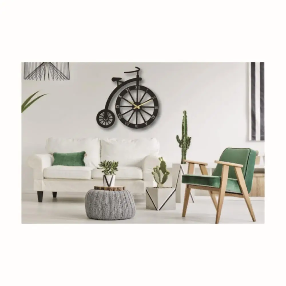 Metal Bicycle Wall Clock creative 3d quality roman numerals decoration luxury modern silent classic gift black home Motorcycle
Metal Bicycle Wall Clock creative 3d quality roman numerals decoration luxury modern silent classic gift black home Motorcycle