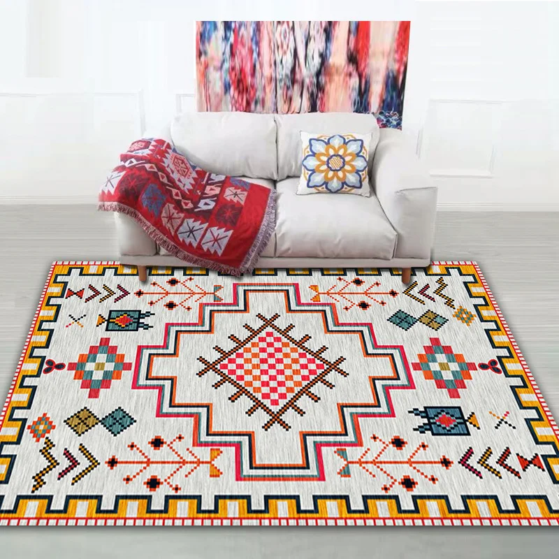 Retro Classic Bohemia Carpets for Living Room Non-Slip Soft Rectangle Area Rugs Bedroom Study Decoration Boho alfombra tapis
Retro Classic Bohemia Carpets for Living Room Non-Slip Soft Rectangle Area Rugs Bedroom Study Decoration Boho alfombra tapis