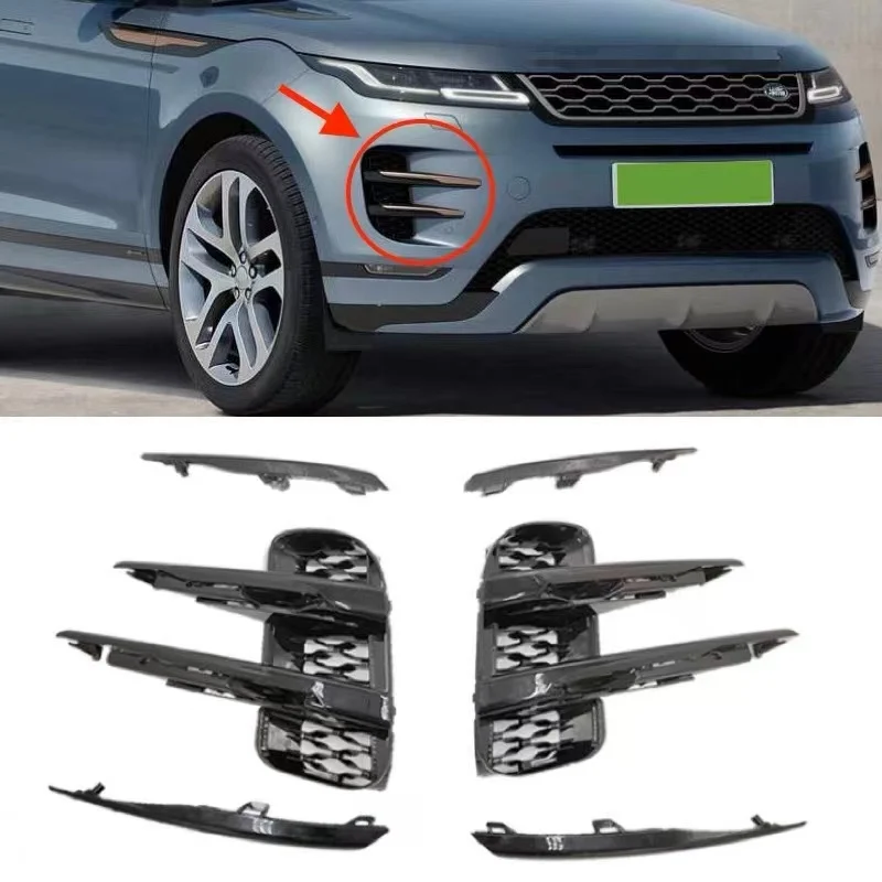 Пара боковых радиаторов переднего бампера для Land Rover Range Rover Evoque 2019-2021, глянцевый черный
Пара боковых радиаторов переднего бампера для Land Rover Range Rover Evoque 2019-2021, глянцевый черный