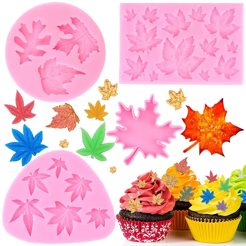 Tree Leaf Silicone Mold Maple Leaves Cupcake Topper Fondant Molds DIY Cake Decorating Tools Candy Clay Chocolate Gumpaste Mould
Tree Leaf Silicone Mold Maple Leaves Cupcake Topper Fondant Molds DIY Cake Decorating Tools Candy Clay Chocolate Gumpaste Mould