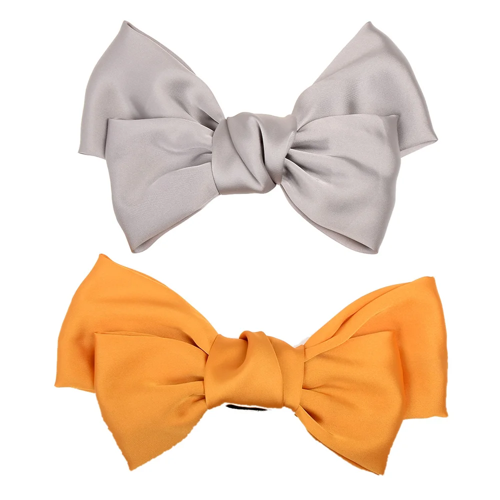 HOT Sale Word Clip Hair Accessories Women Fashion Big Bow Hair Accessories Simple Elegant Fabric Satin Hair Clip
HOT Sale Word Clip Hair Accessories Women Fashion Big Bow Hair Accessories Simple Elegant Fabric Satin Hair Clip