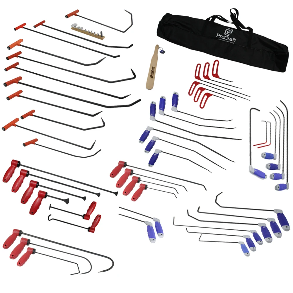 P.D.R. Tools 54 Pcs High Quality Heat Treated Rods and Laser Cut Whale Tails, Hardened Wood Paddle, steel Variable Heads, Bag
P.D.R. Tools 54 Pcs High Quality Heat Treated Rods and Laser Cut Whale Tails, Hardened Wood Paddle, steel Variable Heads, Bag