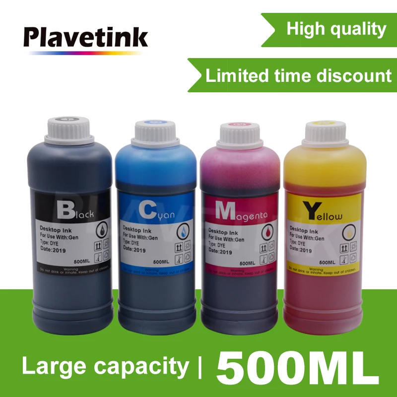 Plavetink Ink Bottle For 500ml Printer Ink Refill Kit For Canon PG540 CL541 XL Pixma MG3155 MG3200 MG3255 Printer Ink Cartridge
Plavetink Ink Bottle For 500ml Printer Ink Refill Kit For Canon PG540 CL541 XL Pixma MG3155 MG3200 MG3255 Printer Ink Cartridge