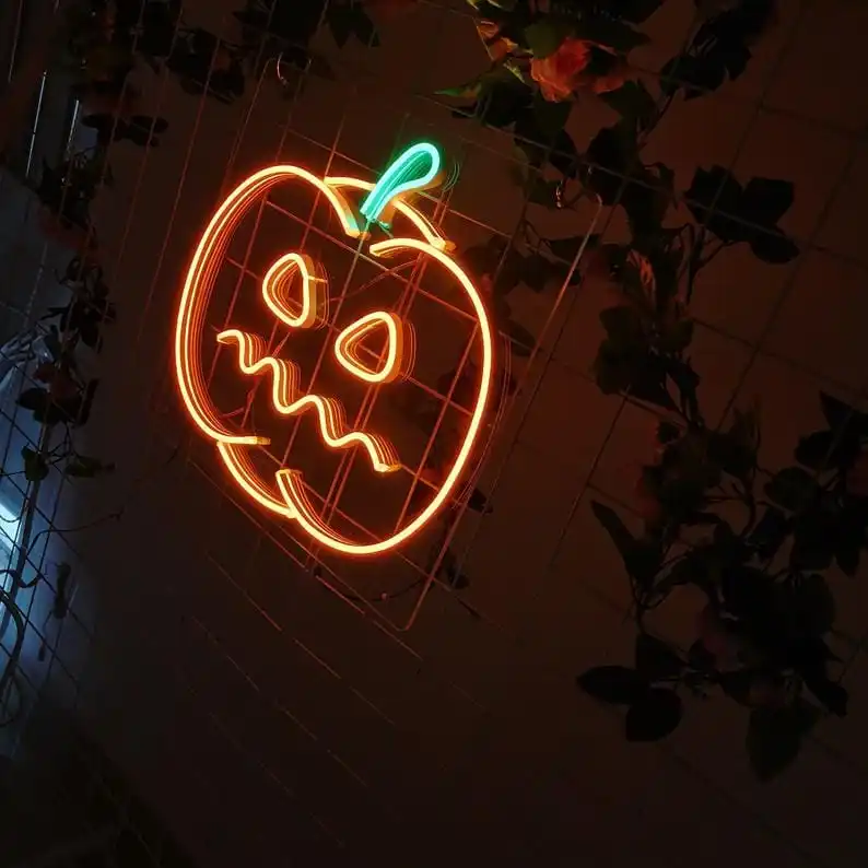Custom Made Neon Sign LED Wall Lights for Pumpkin Only Party Wedding Showcase Restaurant Birthday Decoration
Custom Made Neon Sign LED Wall Lights for Pumpkin Only Party Wedding Showcase Restaurant Birthday Decoration