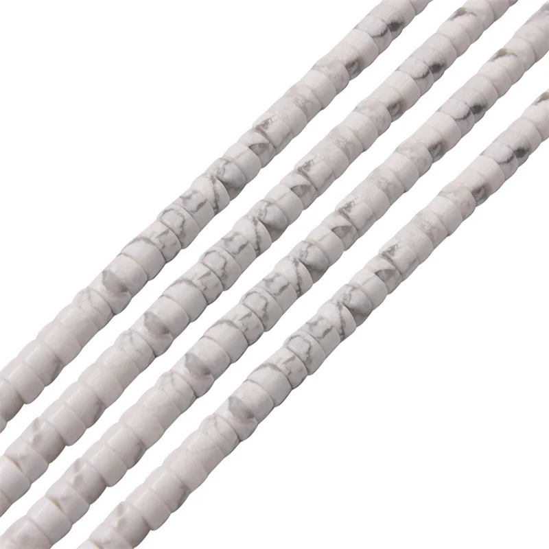 Howlite Natural Stone Beads Strand Disc Heishi Rondelle 2x4mm Accessories For Making Bracelet Jewelry Necklace DIY Earrings
Howlite Natural Stone Beads Strand Disc Heishi Rondelle 2x4mm Accessories For Making Bracelet Jewelry Necklace DIY Earrings