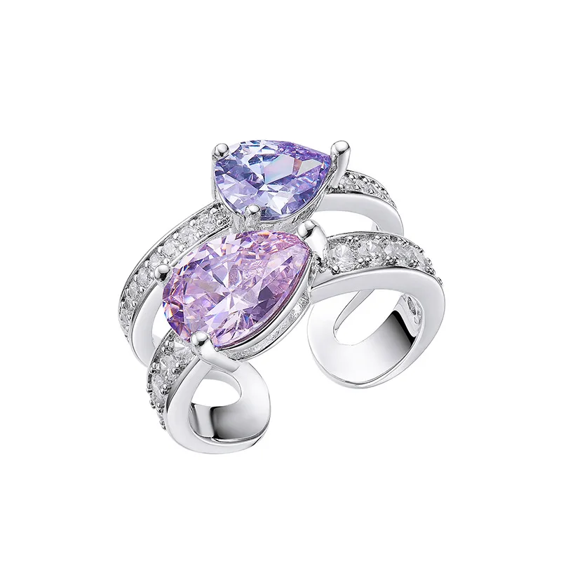 2022 Two-stone Finger Rings Water Drop Pink Cz 925 Sterling Silver Party Wedding band Ring For Women Promise Birthday Jewelry
2022 Two-stone Finger Rings Water Drop Pink Cz 925 Sterling Silver Party Wedding band Ring For Women Promise Birthday Jewelry