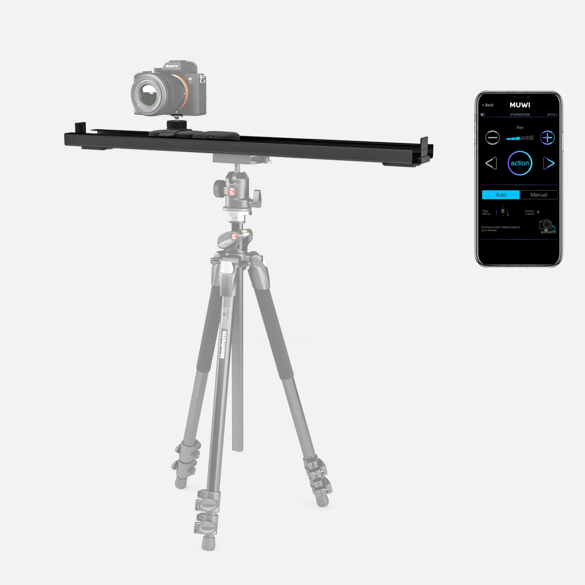 Камера & мобильный телефон Dolly Slider средней длины пакет для видео | Штатив gimbal dslr