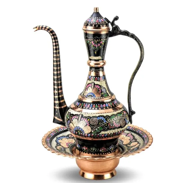 Rose Flower Embroidered Luxury Copper ewer Craft - Great Quality Great Gift-Unique Set
Rose Flower Embroidered Luxury Copper ewer Craft - Great Quality Great Gift-Unique Set