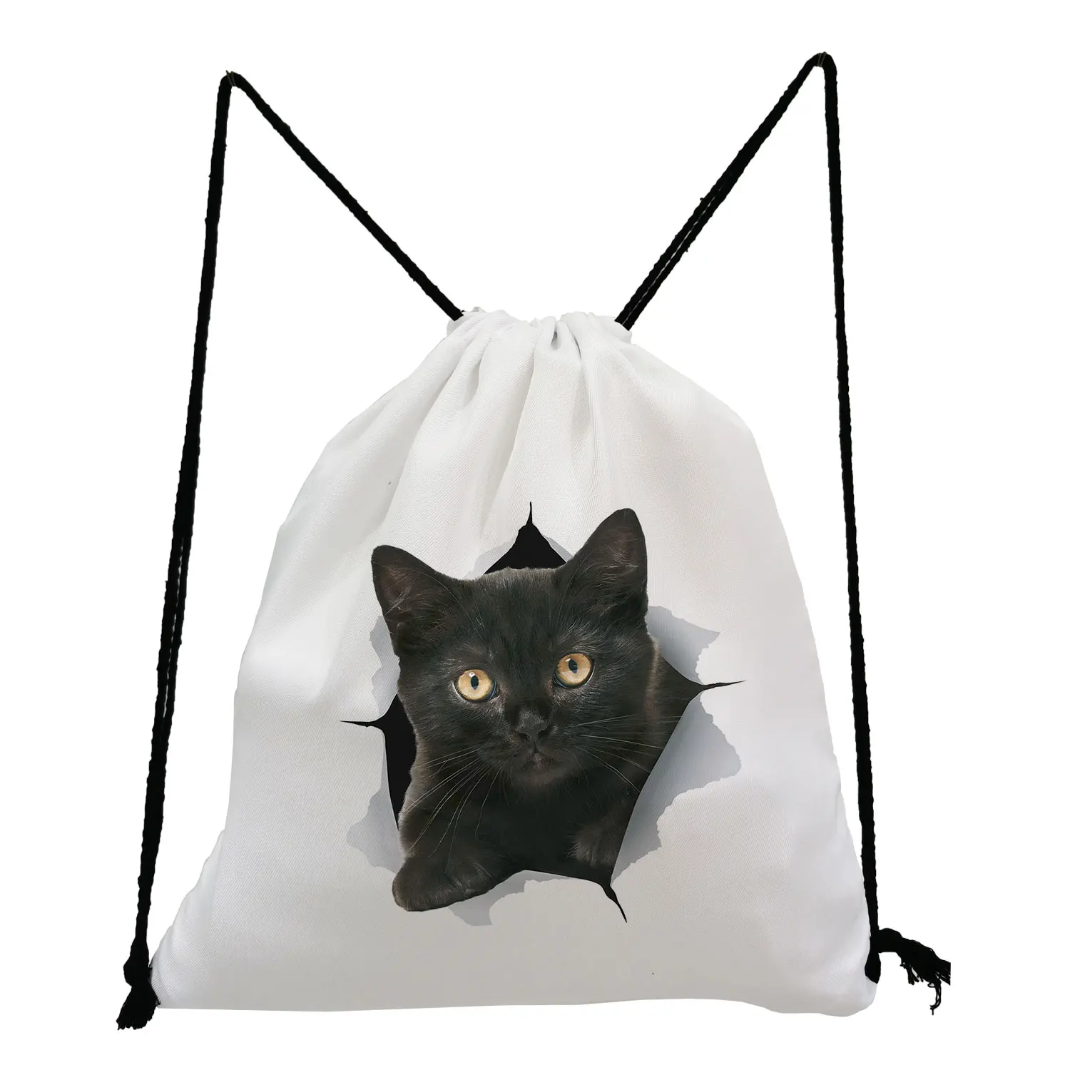 High Quality Printed Lovely Cat Drawstring Bags Hot Sale Unisex Backpacks Fashion Storage Bag for Kids Foldable School Bags
High Quality Printed Lovely Cat Drawstring Bags Hot Sale Unisex Backpacks Fashion Storage Bag for Kids Foldable School Bags