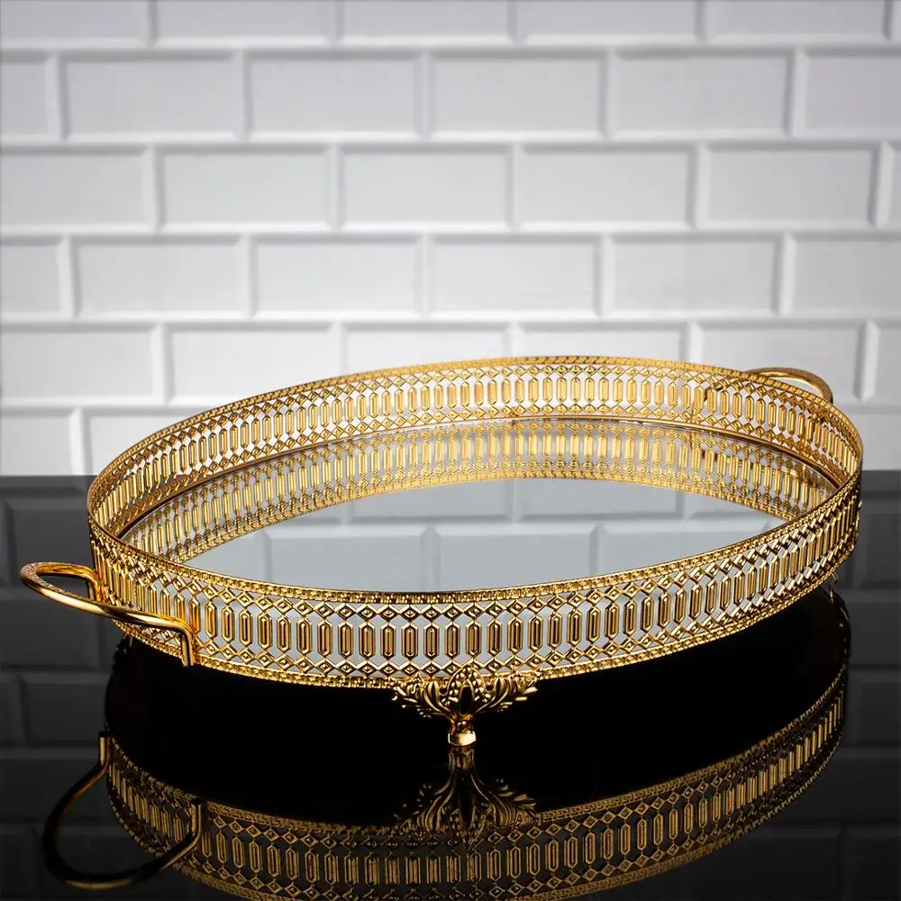 Serving Tray Luxury Service Plate Golden Silver Oval Big Small Turkish Arabic Oriental Eastern
Serving Tray Luxury Service Plate Golden Silver Oval Big Small Turkish Arabic Oriental Eastern